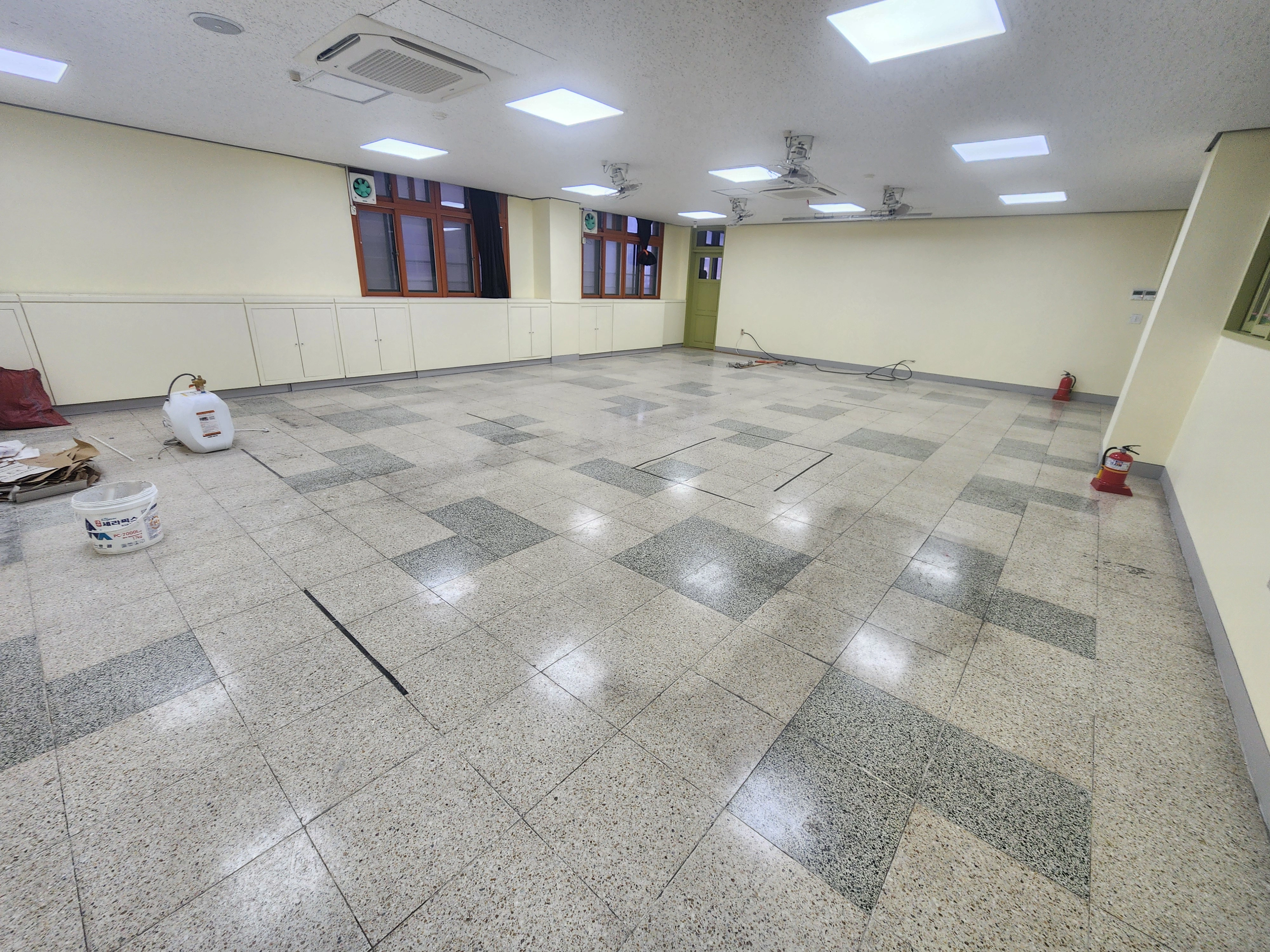 테라조 보수 시공 시공 사례